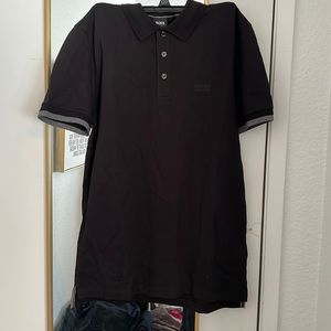 Black Pima polo